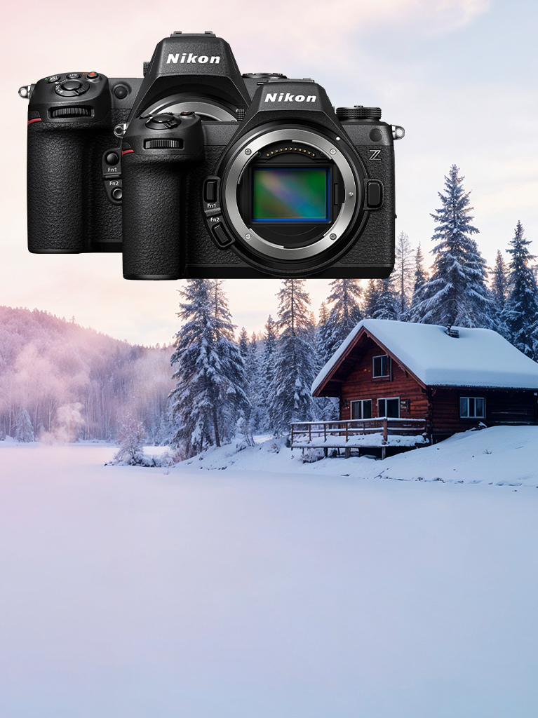 Hochkant-Teaser für Smartphone: Nikon Super Deals Aktion auf Z-Serie Vollformat-Kameras.