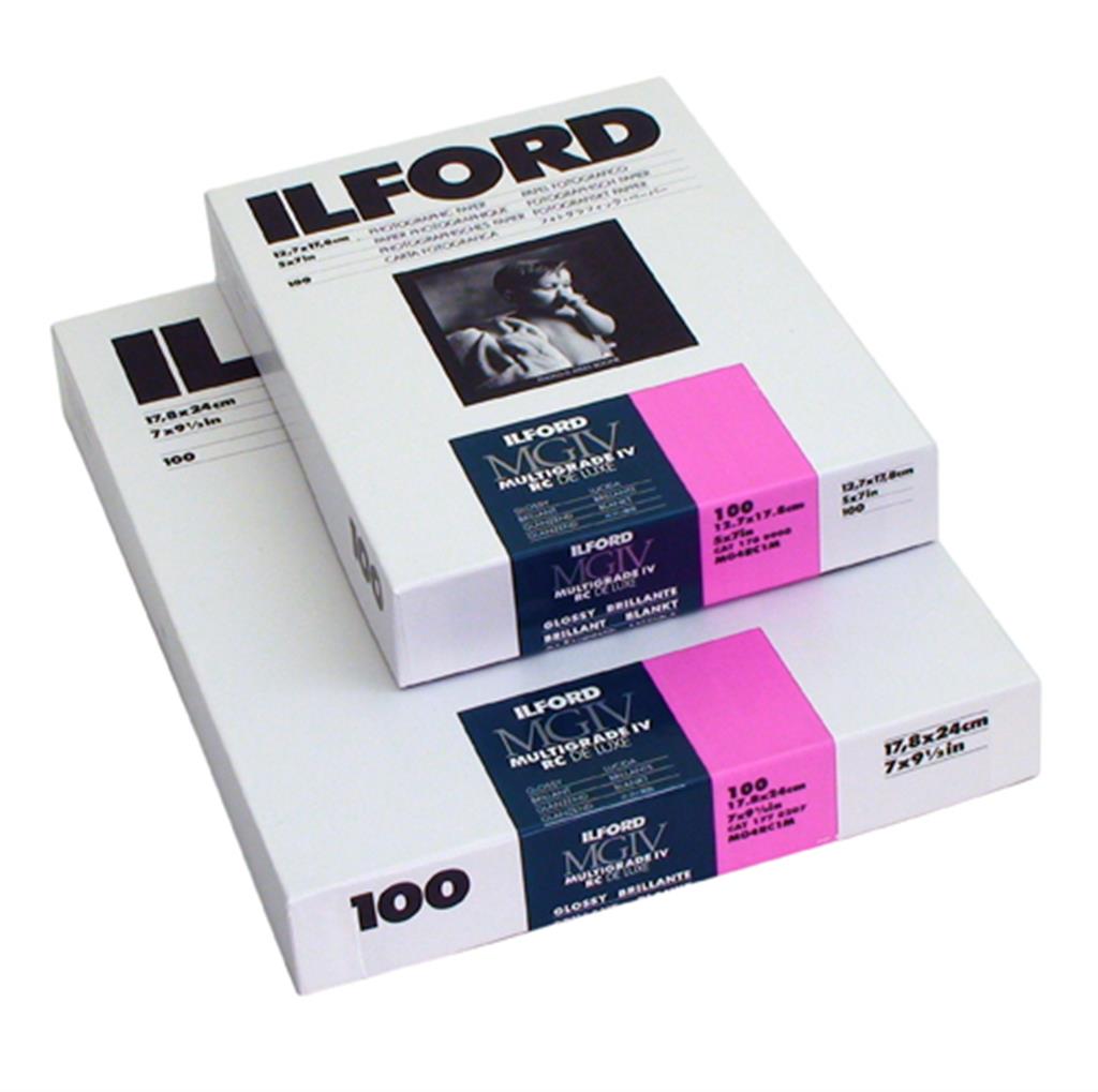 Ilford Multigrade IV 1M, Fotopapier (PE) 24x30cm 10 Blatt