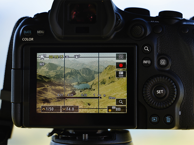 Canon EOS R6 Mark III - in Verwendung bei Landscape fotografie