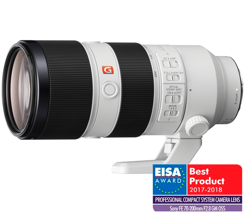 Sony FE 70-200mm f/2.8 GM OSS Objektiv sony-fe-70-200mm-f2-8-gm-oss-objektiv-frontansicht