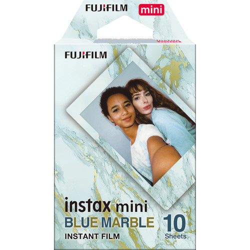 Fujifilm Instax Mini Film Blau Marble Fujifilm-Instax-Mini-Film-Blau-Marble-2