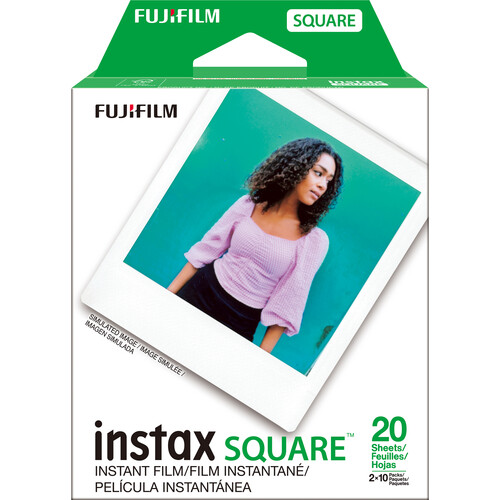 Fujifilm instax SQUARE Film Doppelpack (2X10)