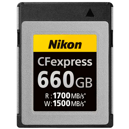 Nikon 660GB CFExpress Typ B Speicherkarte Nikon-660GB-CFExpress-Typ-B-Speicherkarte