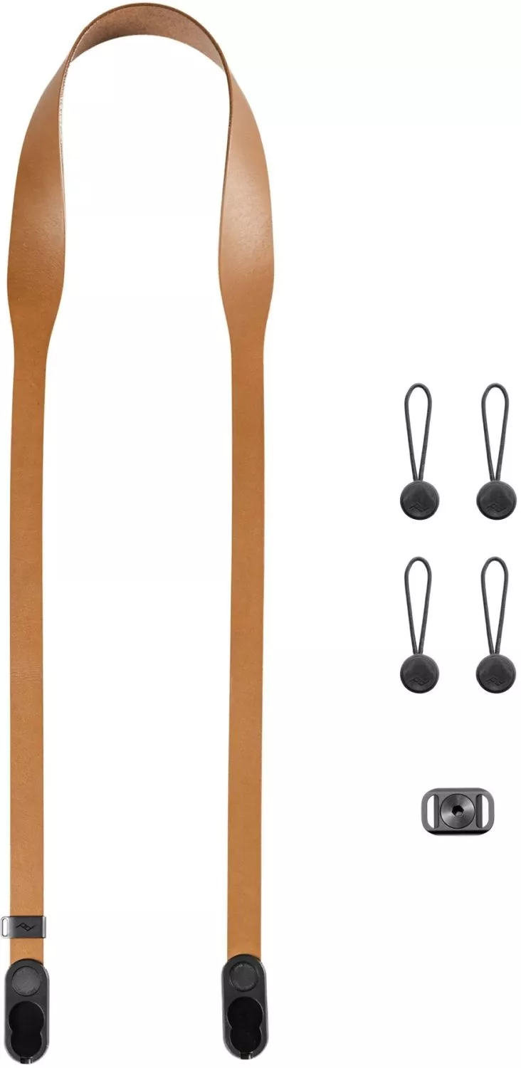 Peak Design Form Leather Camera Strap Standard Tan