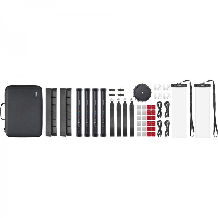 Godox TL30 Tube LED-Beleuchtungsset 4er Set Godox-TL30-Tube-LED-Beleuchtungsset-4er-Set-7