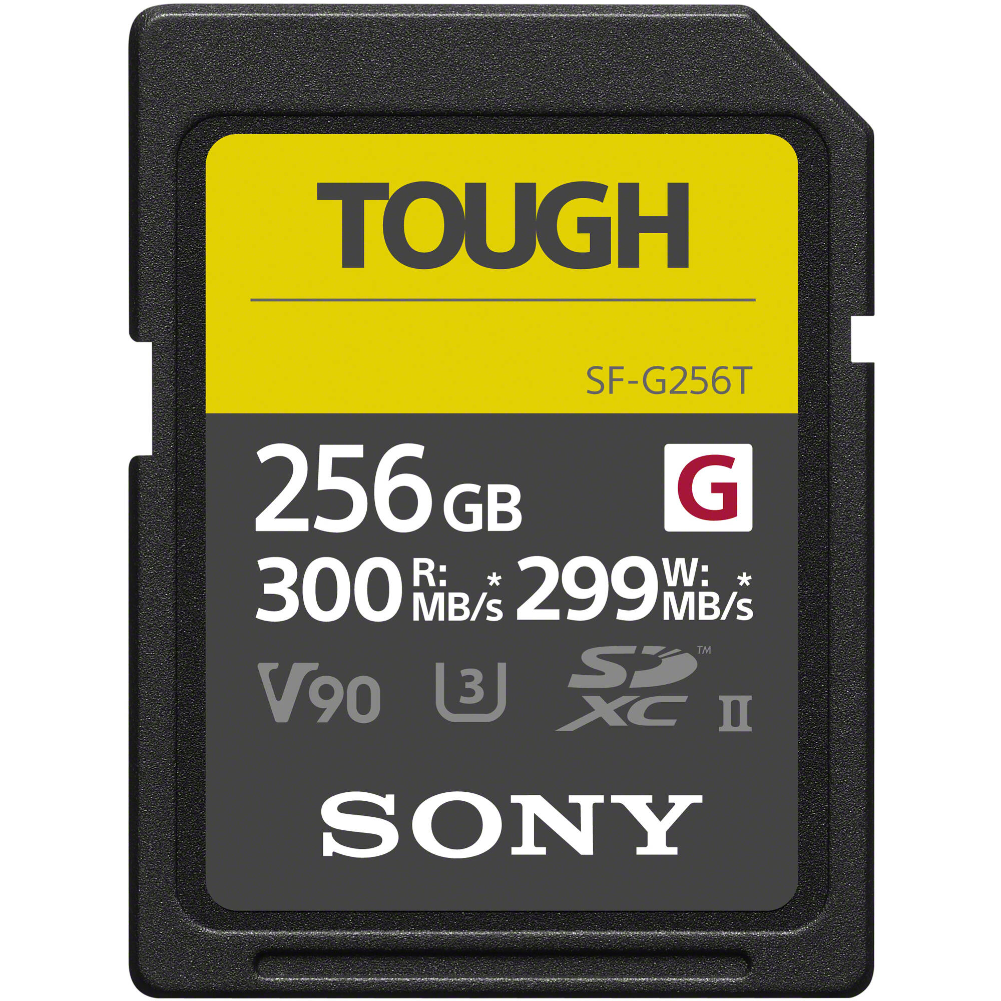 Sony Tough 256GB UHS-II SDXC U3 SF-G Speicherkarte sony-tough-g-256gb-v90-u3