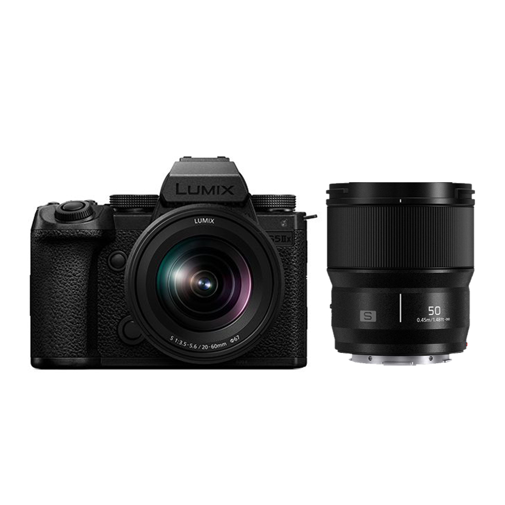 Panasonic Lumix S5 II X Kit mit S 20-60mm f/3.5-5.6 + S 50mm f/1.8