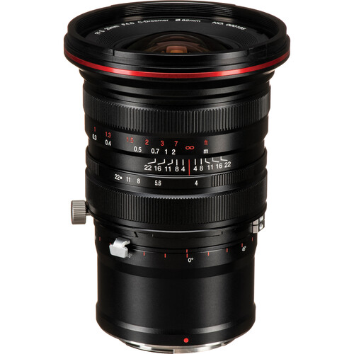  Laowa 20mm f4 Zero-D Shift für Nikon Z Frontale Ansicht