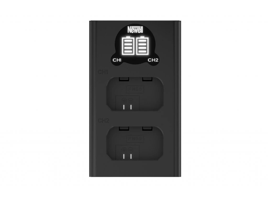 Newell DL USB-C Doppel-Ladegerät Sony NP-FW50