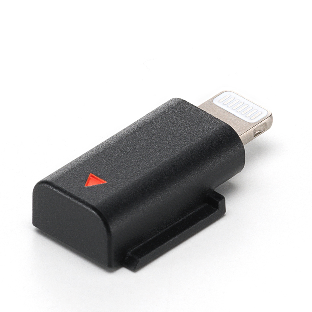 DJI-mic-3-iphone-adapter Ansicht oben