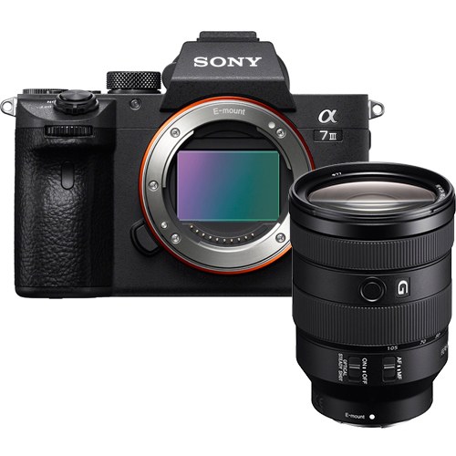 sony-alpha-7-III-kit-mit-24-105mm-objektiv-frontansicht