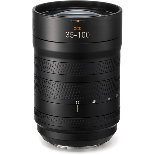 Hasselblad XCD 35-100mm f2.8-4 E Objektiv (Hasselblad X) - Frontale Ansicht