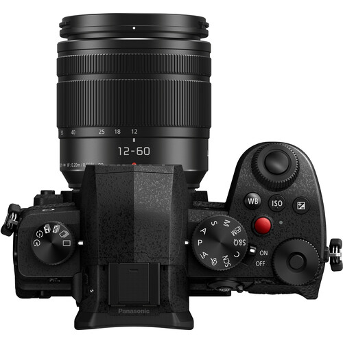 LUMIX G97 Oberseite – Ergonomische Einstellräder und Tasten für schnelle und präzise Kontrolle