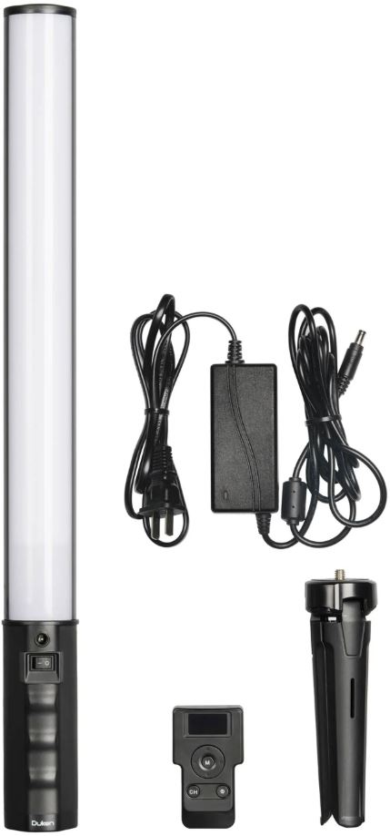 Sirui T60 Teleskop-LED-Lichtstab (455-740mm) - Frontale Ansicht