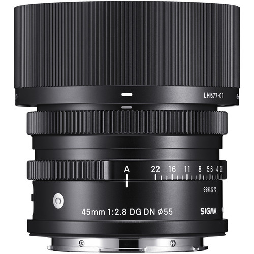 Sigma 45mm f/2.8 DG DN Contemporary I-Series Objektiv für L-Mount sigma-45mm-f2-8-dg-dn-contemporary-objektiv-fuer-l-mount-frontansicht
