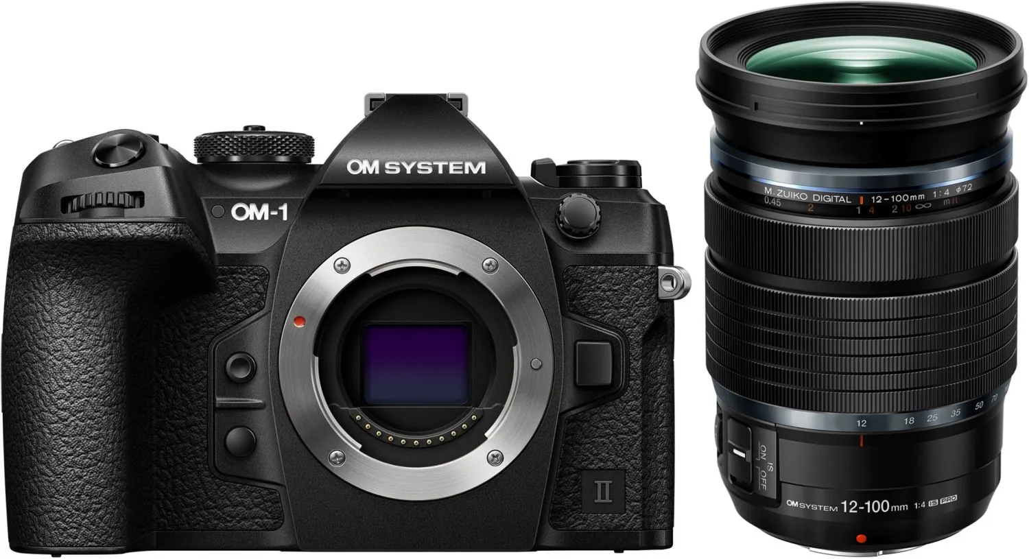 OM SYSTEM OM-1 Mark II + 12-100mm F4.0 IS PRO Bundle