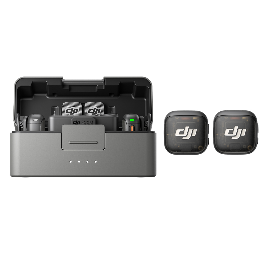 DJI Mic 3 2 sender 1 empfner 1 ladeschale Micros extra