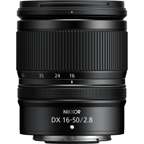 Nikon Z DX 16-50mm f2.8 VR - Frontale Ansicht