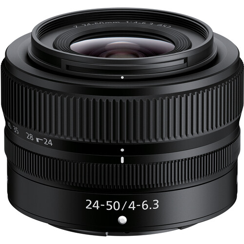 Nikon Z 24-50mm f/4-6.3 Objektiv nikon-z-24-50mm-f463-objektiv-frontansicht