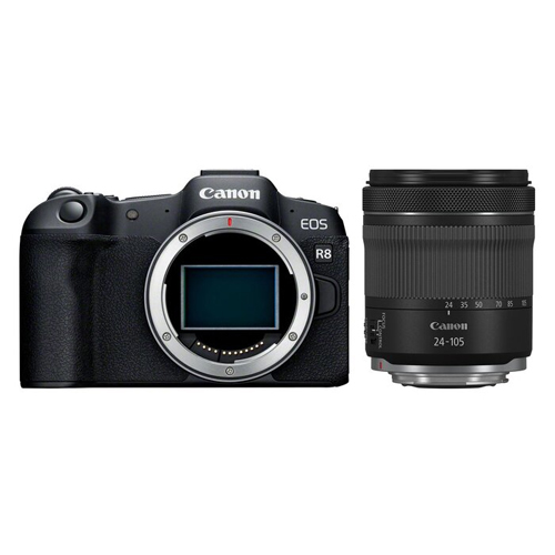 Canon EOS R8 + RF 24-105mm f/4-7.1 IS STM Bundle
