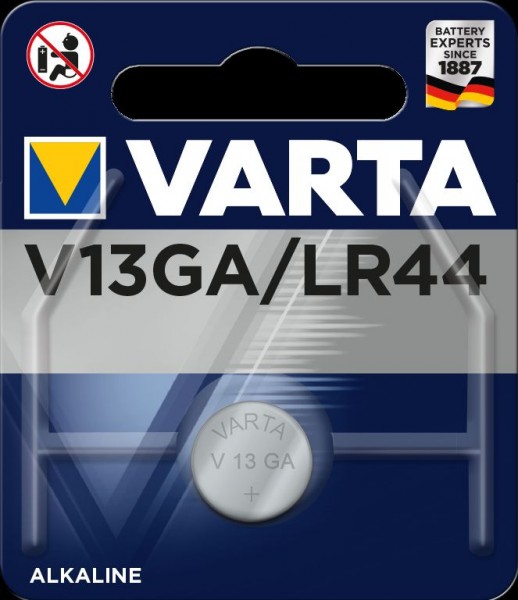 BATT KS76 EPX76 (KA76) SR44 D357 LR44/V13GA Varta-V13GA-LR44-Alkaline-Knopfzelle