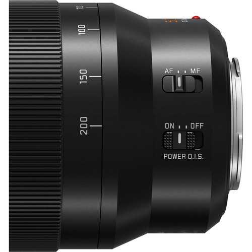 Panasonic-Leica-DG-Vario-Elmarit-50-200mm-2-8-4-0-ASPH-OIS-Objektiv-OIS-AF-MF-Schalter