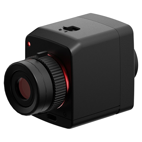 3/4-Frontansicht des kompakten Kite Stabi One 10x20 Monokulars.