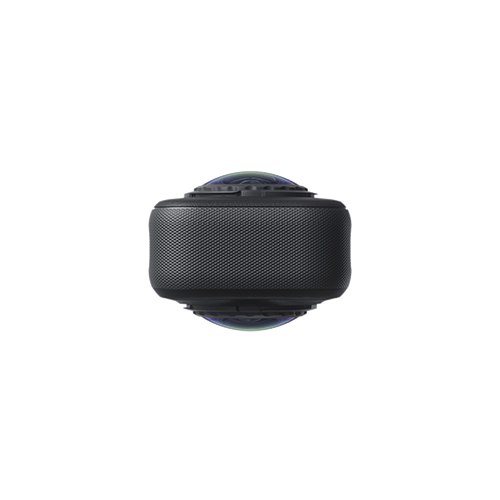 Insta360 X6 Draufsicht auf die beiden Fisheye-Linsen