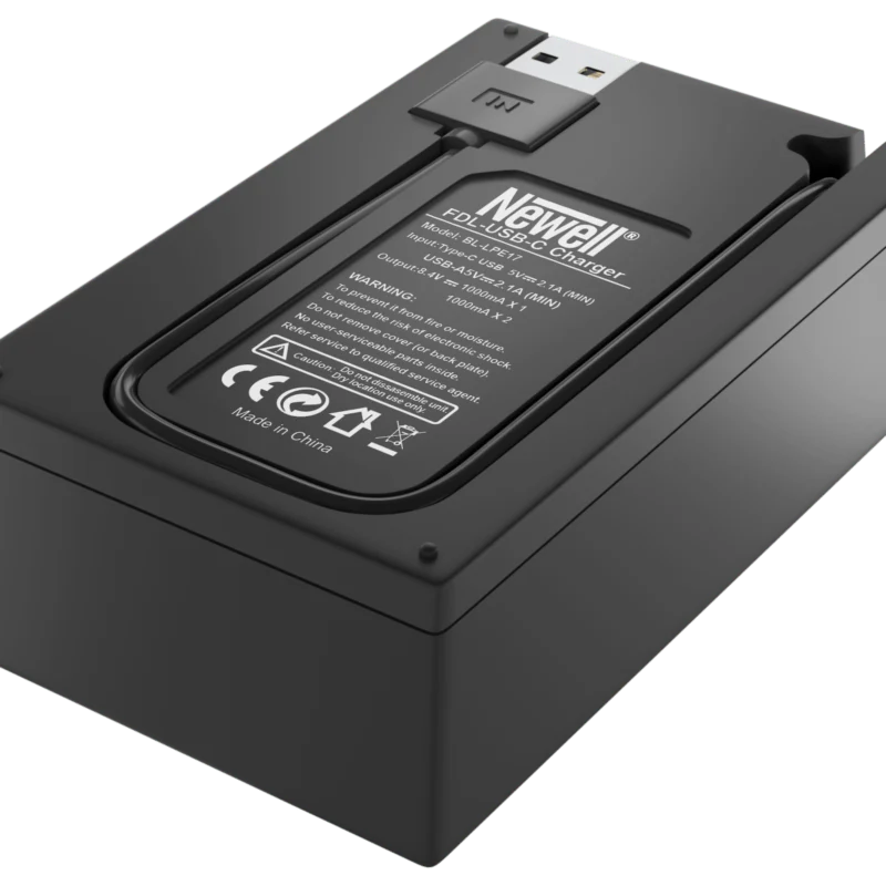 Newell FLD-USB-C Doppel-Ladegerät Canon LP-E17
