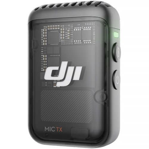 DJI Mic 2 Transmitter Schwarz DJI-Mic-2-Transmitter-Schwarz
