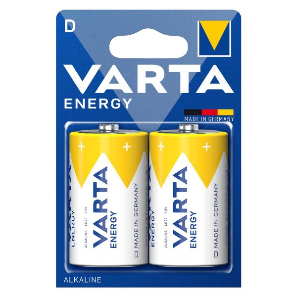 Varta LR20 Alkaline Batterie 2er Pack Varta-LR20-Alkaline-Batterie-2er-Pack