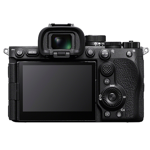 Sony Alpha 7R VI Rueckseite mit Schwenkdisplay