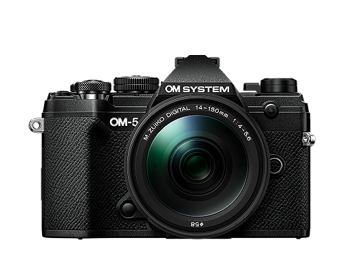 OM-System OM-5 Schwarz Special Edition mit 14-150mm f/4-5.6 OM-1