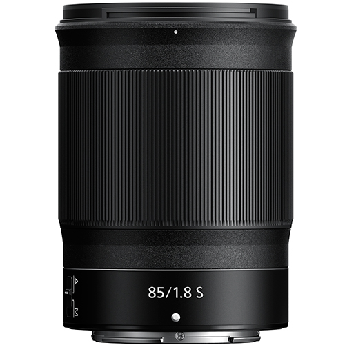 Nikon Z 85mm f/1.8 S Objektiv nikon-z-85mm-f1-8-objektiv-frontansicht