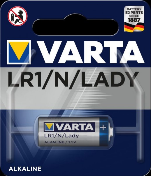 Varta Lady LR1 Alkaline Batterie Varta-Lady-LR1-Alkaline-Batterie