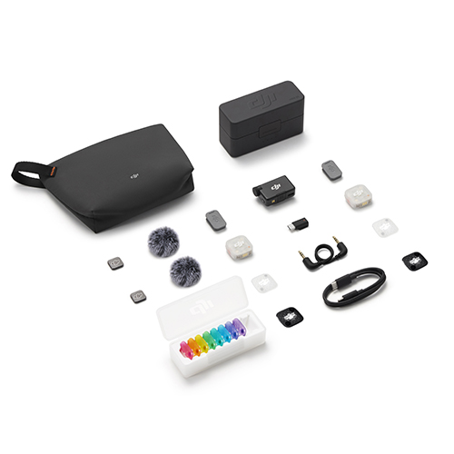 DJI Mic Mini 2S (2 Sender + 1 Empfänger + Ladeschale)