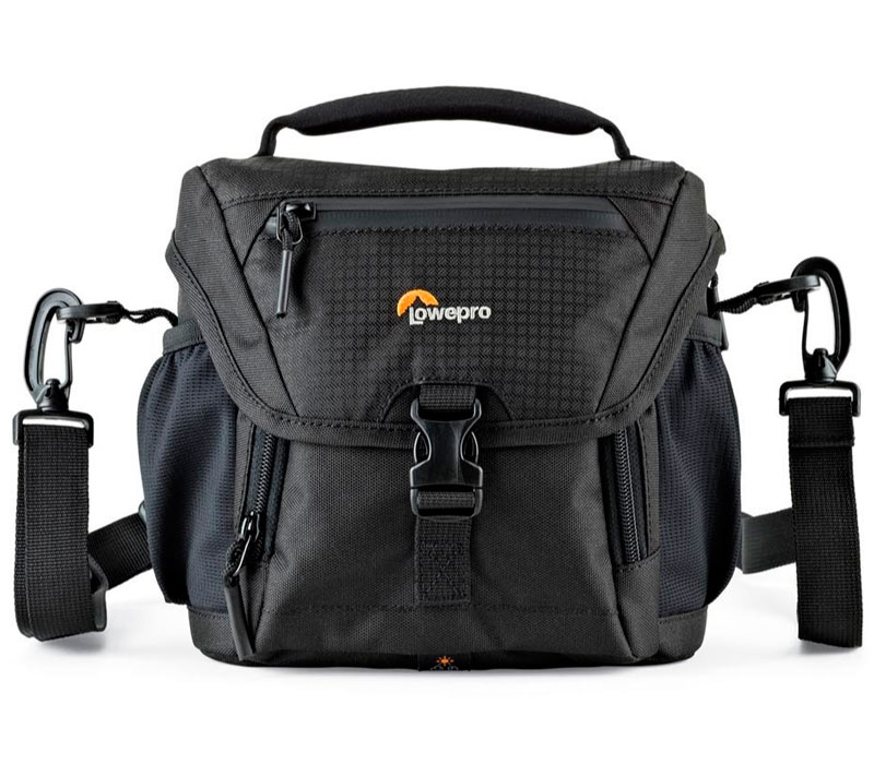 Lowepro Nova 140 AW II Kameratasche schwarz lowepro-nova-140-aw-ii-kameratasche-schwarz-frontansicht