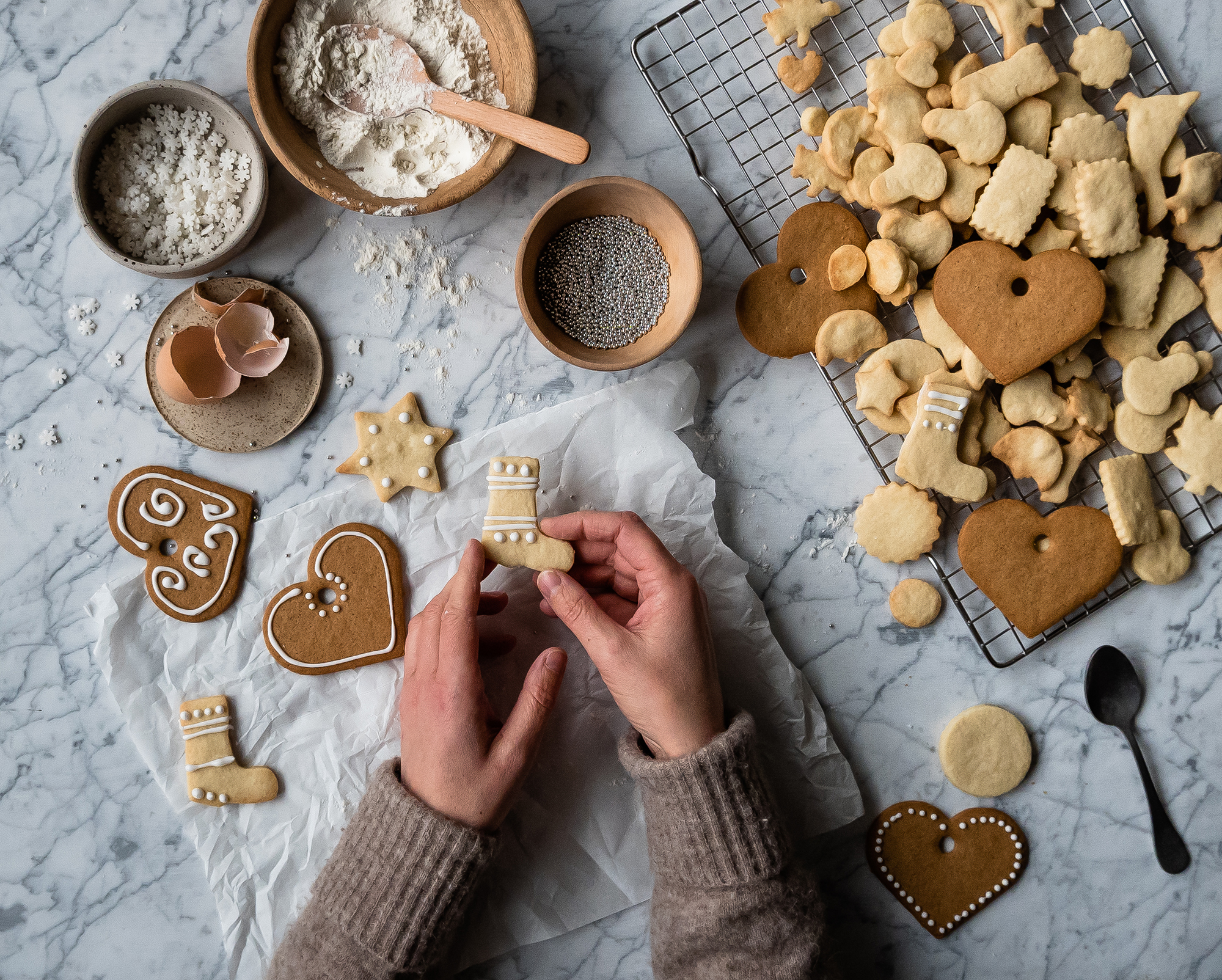 Weihnachtliche Dekoration - durch die Linse der Fujifilm X-T100