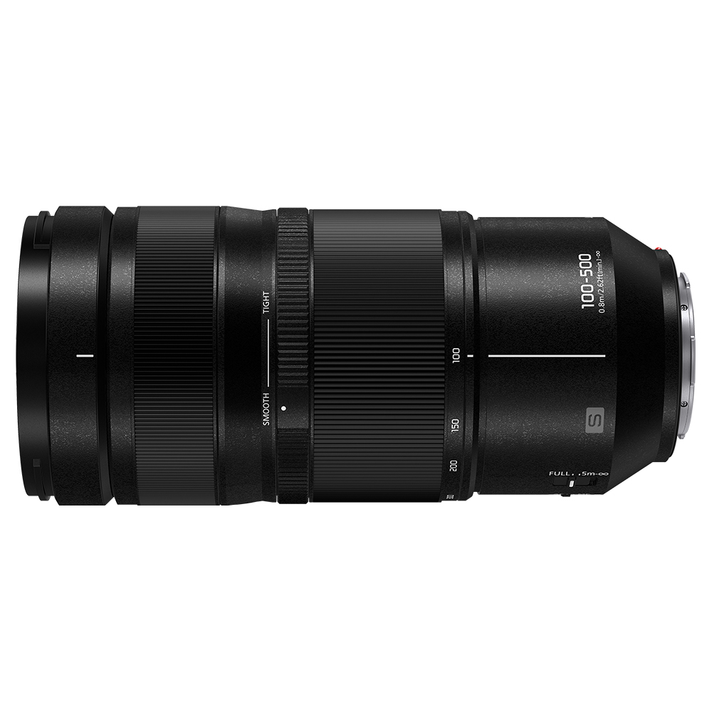 Panasonic 100-500mm seitlich liegend
