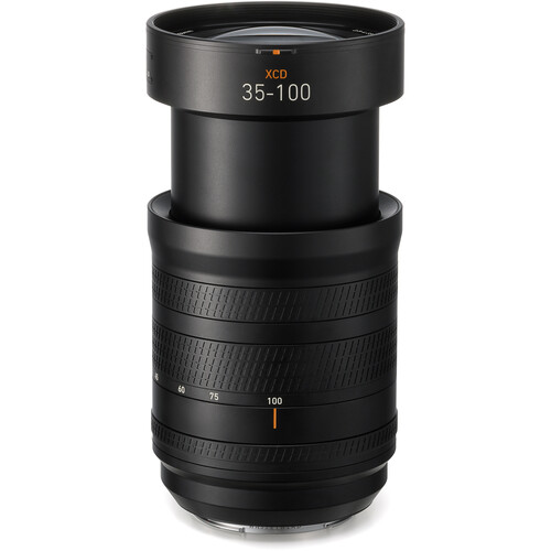 Hasselblad XCD 35-100mm f2.8-4 E Objektiv (Hasselblad X) - ausgefahrenes Objektiv