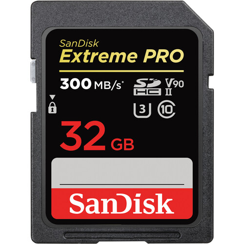 SanDisk 32GB Extreme UHS-II PRO Speicherkarte 32gb