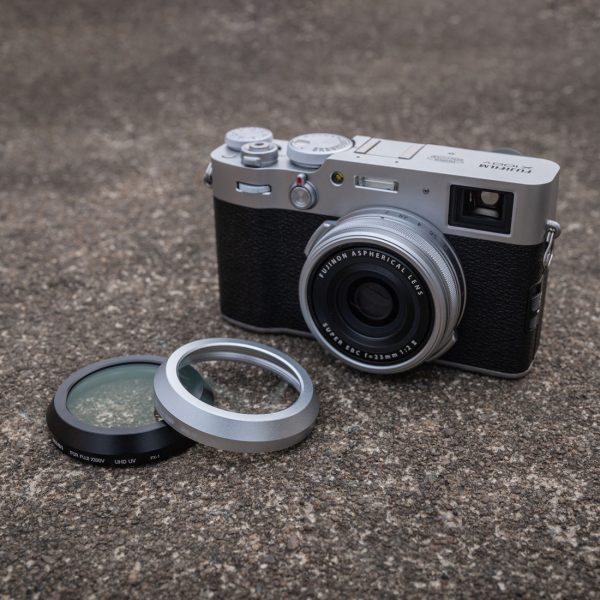 NiSi-Fuji-X100V-UHD-UV-Filter-Silber-1
