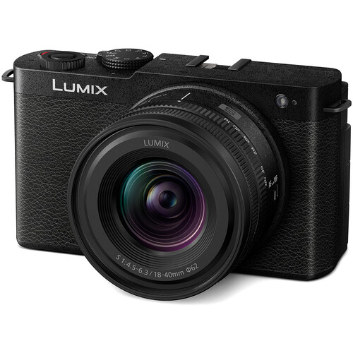 LUMIX S9 in Jet Black mit 18-40mm Zoom – Dein stilvoller Begleiter für brillante Fotos und Videos