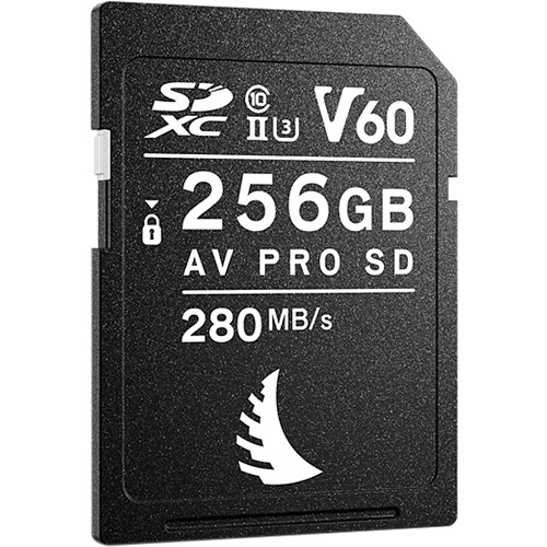 Hochleistungs-Speicherkarte Angelbird AV PRO SD 256GB V60 UHS-II MK2 für 4K+ Video und schnelle Serienaufnahmen