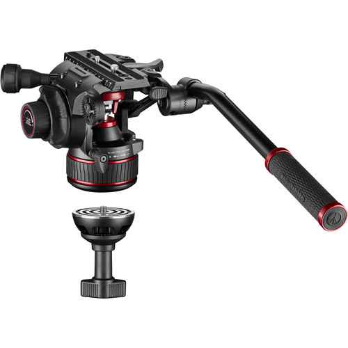 Manfrotto-608-Nitrotech-Videokopf-mit-Alu-Doppelrohrstativ-7