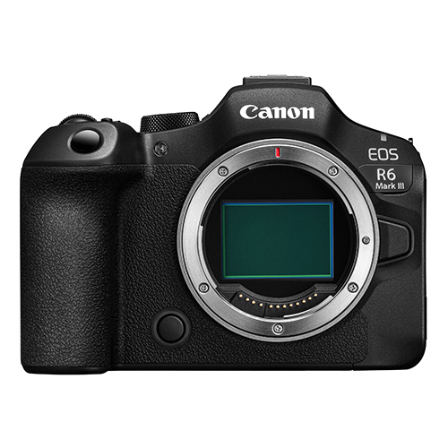  Canon EOS R6 Mark III - Frontale Ansicht Body