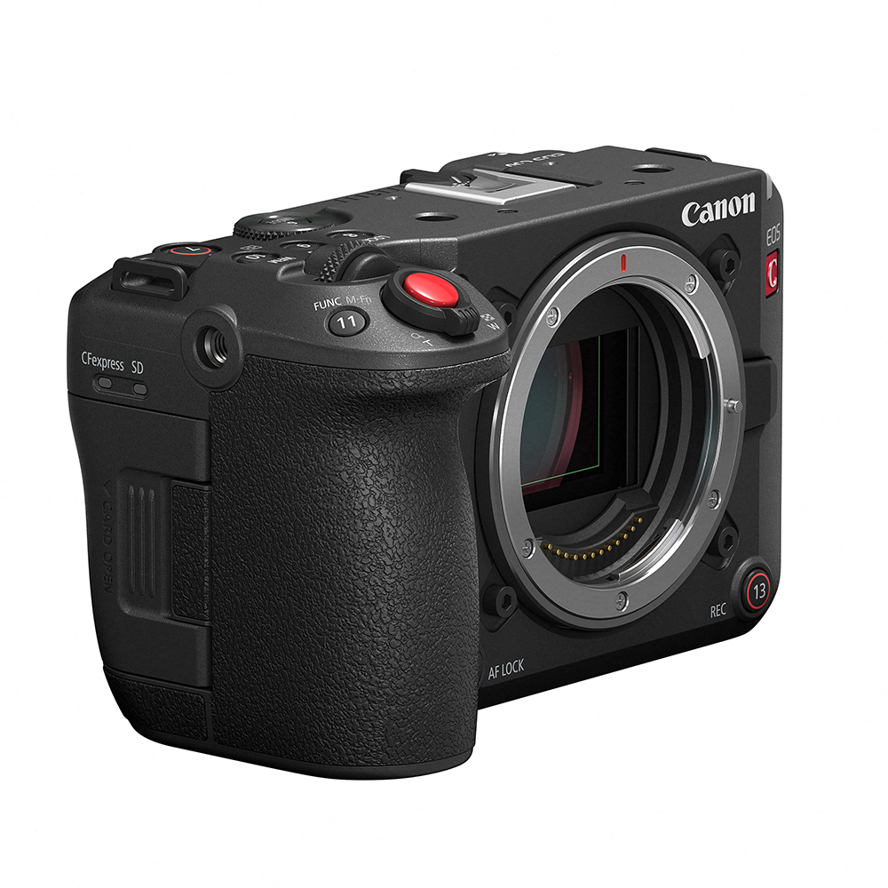 Canon-c50 Ansicht Seite vorne Gehäuse