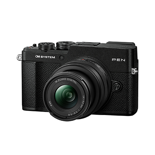 OM-SYSTEM PEN 14-42 III Kit Schwarz