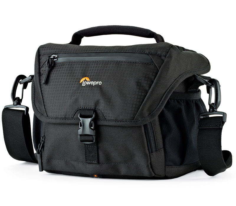 Lowepro Nova 160 AW II Kameratasche schwarz lowepro-nova-160-aw-ii-kameratasche-schwarz-schraegansicht