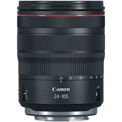 Canon RF 24-105mm f/4L IS USM Objektiv Frontansicht2
